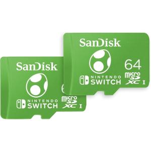 imageSanDisk 256GB microSD Card Licensed for NintendoSwitch  Made for NintendoSwitch 1 OLED and Lite  SDSQXAO256GGNCZN64GB 2Pack
