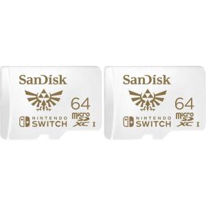 imageSanDisk 256GB microSD Card Licensed for NintendoSwitch  Made for NintendoSwitch 1 OLED and Lite  SDSQXAO256GGNCZN64GB Pack of 2