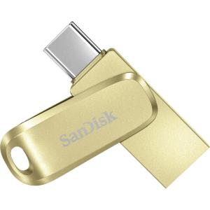 imageSanDisk 512GB Ultra Dual Drive Luxe USB TypeC  Up to 400MBs  SDDDC4512GGAM46Gold