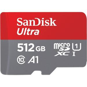 imageSanDisk 512GB Ultra microSDXC UHSI Memory Card with Adapter  Up to 150MBs with SanDisk MobileMate USB 30 microSD Card Reader512GB