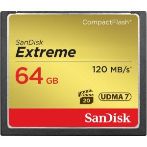 imageSanDisk 64GB Extreme CompactFlash Memory Card UDMA 7 Speed Up To 120MBs  SDCFXSB064GG46