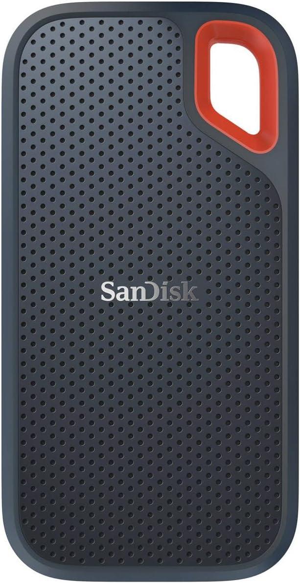 imageSanDisk 4TB Extreme Portable SSD  Up to 1050MBs USBC USB 32 Gen 2 IP65 Water and Dust Resistance Updated Firmware  External Solid State Drive  SDSSDE614T00G25Monterey
