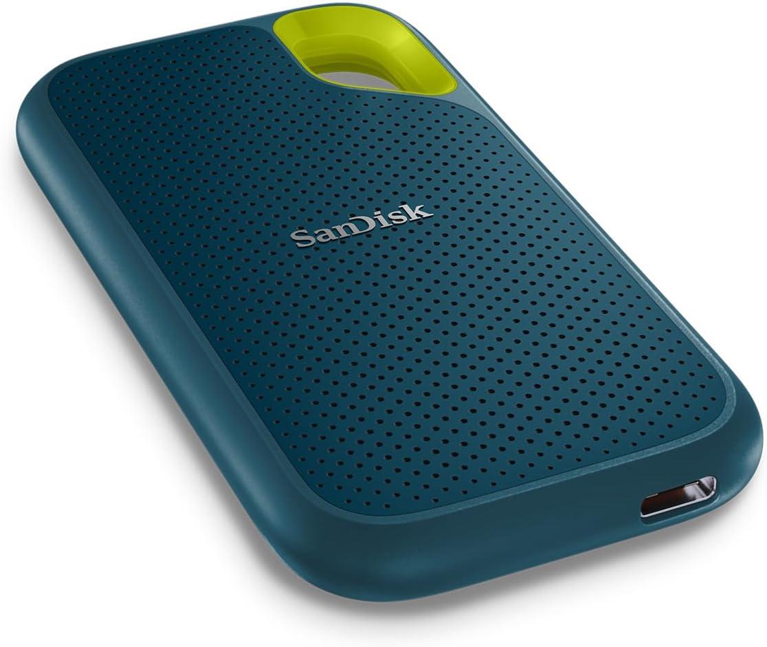 imageSanDisk 4TB Extreme Portable SSD  Up to 1050MBs USBC USB 32 Gen 2 IP65 Water and Dust Resistance Updated Firmware  External Solid State Drive  SDSSDE614T00G25Monterey