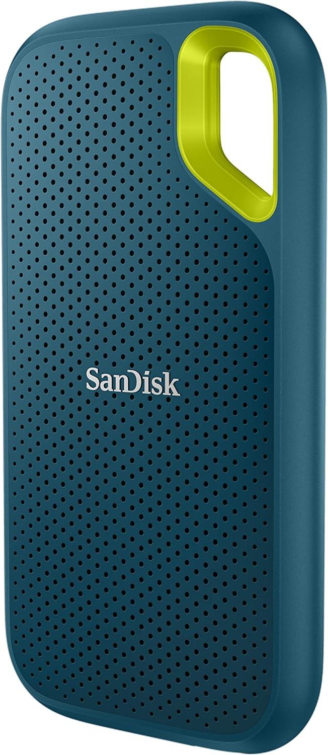 imageSanDisk 4TB Extreme Portable SSD  Up to 1050MBs USBC USB 32 Gen 2 IP65 Water and Dust Resistance Updated Firmware  External Solid State Drive  SDSSDE614T00G25Monterey