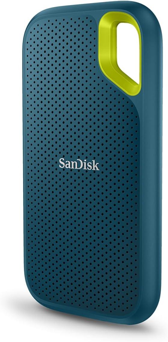 imageSanDisk 4TB Extreme Portable SSD  Up to 1050MBs USBC USB 32 Gen 2 IP65 Water and Dust Resistance Updated Firmware  External Solid State Drive  SDSSDE614T00G25Monterey