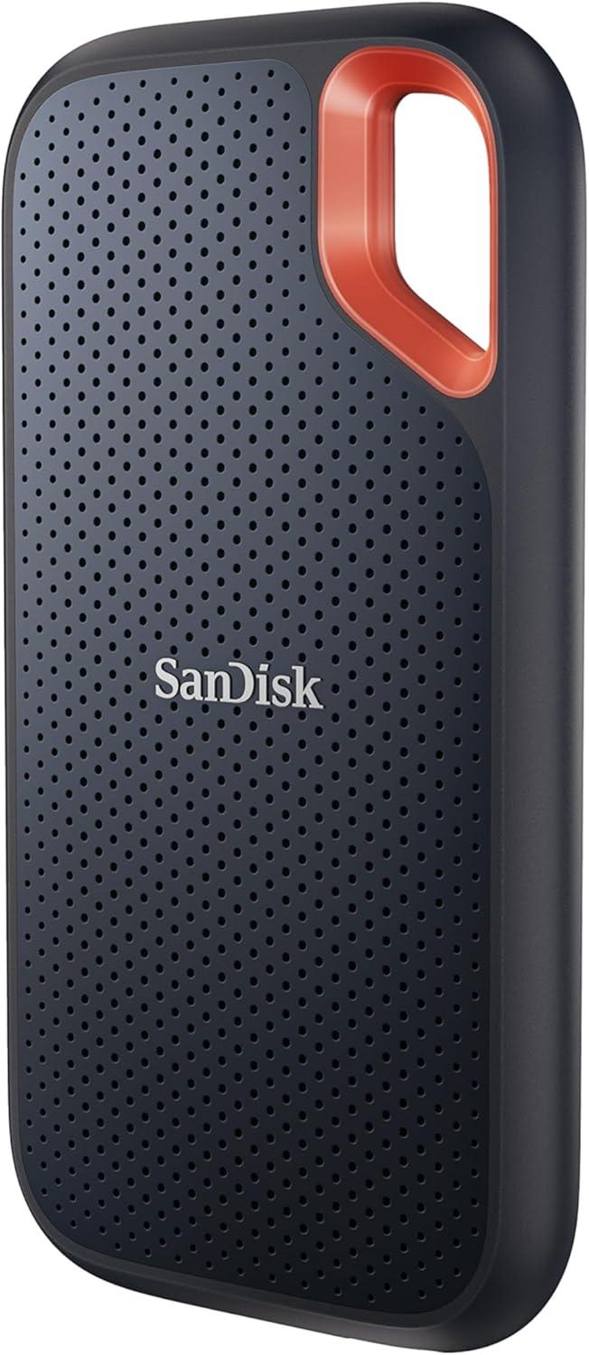 imageSanDisk 4TB Extreme Portable SSD  Up to 1050MBs USBC USB 32 Gen 2 IP65 Water and Dust Resistance Updated Firmware  External Solid State Drive  SDSSDE614T00G25Black