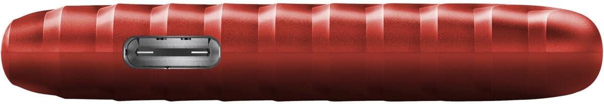 imageWestern Digital 2TB My Passport SSD Portable External Solid State Drive Red Sturdy and Blazing Fast Password Protection with Hardware Encryption  WDBAGF0020BRDWESNRed