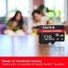 imageSanDisk 128GB microSD Express Card  Works with NintendoSwitch 2 Up to 880MBs Read Up to 480MBs Write 100MBs Sustained Write U3 C10  SDSQXFN128GGN4NN