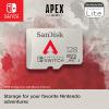 imageSanDisk 128GB microSDXC Card Licensed for NintendoSwitch Apex Legends Edition  SDSQXAO128GGN6ZY
