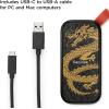 imageSanDisk 1TB Portable SSD  Up to 800MBs USBC USB 32 Gen 2 Updated Firmware  External Solid State Drive  SDSSDE301T00G26Dragon Edition
