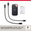 imageSanDisk 2TB Extreme PRO Portable SSD  Up to 2000MBs  USBC USB 32 Gen 2x2 IP65 Water and Dust Resistance Updated Firmware  External Solid State Drive  SDSSDE812T00G251TB