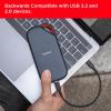 imageSanDisk 4TB Extreme PRO Portable SSD with USB4 Up to 3800 MBs Read and 3700MBs Write USBC USB 32 Backwards Compatible IP65 Water and Dust Resistance  SDSSDE824T00G252TB