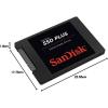 imageSanDisk SSD PLUS 2TB Internal SSD  SATA III 6 Gbs 25quot7mm Up to 545 MBs  SDSSDA2T00G26240GB