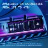imageWDBLACK 1TB SN850P NVMe M2 SSD Officially Licensed Storage Expansion for PS5 Consoles up to 7300MBs with heatsink  WDBBYV0010BNCWRSN4TB