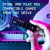 imageWDBLACK 1TB SN850P NVMe M2 SSD Officially Licensed Storage Expansion for PS5 Consoles up to 7300MBs with heatsink  WDBBYV0010BNCWRSN8TB