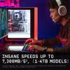 imageWDBLACK 4TB SN850X NVMe Internal Gaming SSD Solid State Drive  Gen4 PCIe M2 2280 Up to 7300 MBs  WDS400T2X0E4TB