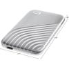 imageWestern Digital 2TB My Passport SSD Portable External Solid State Drive Red Sturdy and Blazing Fast Password Protection with Hardware Encryption  WDBAGF0020BRDWESNSilver