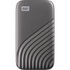 imageWestern Digital 2TB My Passport SSD Portable External Solid State Drive Red Sturdy and Blazing Fast Password Protection with Hardware Encryption  WDBAGF0020BRDWESNGray