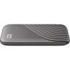 imageWestern Digital 2TB My Passport SSD Portable External Solid State Drive Red Sturdy and Blazing Fast Password Protection with Hardware Encryption  WDBAGF0020BRDWESNGray