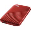 imageWestern Digital 2TB My Passport SSD Portable External Solid State Drive Red Sturdy and Blazing Fast Password Protection with Hardware Encryption  WDBAGF0020BRDWESNRed