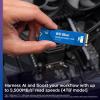 imageWestern Digital 2TB WD Blue SN580 NVMe Internal Solid State Drive SSD  Gen4 x4 PCIe 16Gbs M2 2280 Up to 4150 MBs  WDS200T3B0E2TB