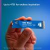 imageWestern Digital 2TB WD Blue SN580 NVMe Internal Solid State Drive SSD  Gen4 x4 PCIe 16Gbs M2 2280 Up to 4150 MBs  WDS200T3B0E2TB