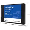 imageWestern Digital 4TB WD Blue SA510 SATA Internal Solid State Drive SSD  SATA III 6 Gbs 25quot7mm Up to 560 MBs  WDS400T3B0A2TB