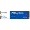imageWestern Digital 2TB WD Blue SN580 NVMe Internal Solid State Drive SSD  Gen4 x4 PCIe 16Gbs M2 2280 Up to 4150 MBs  WDS200T3B0E250GB