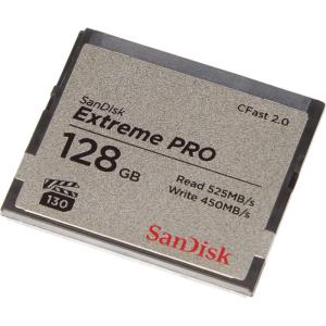 imageSanDisk 256GB Extreme PRO CFast 20 Memory Card  SDCFSP256GG46D Silver128GB