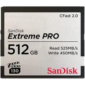 imageSanDisk 256GB Extreme PRO CFast 20 Memory Card  SDCFSP256GG46D Silver512GB