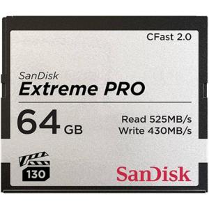 imageSanDisk 256GB Extreme PRO CFast 20 Memory Card  SDCFSP256GG46D Silver64GB