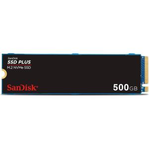 imageSanDisk 500GB SSD Plus M2 NVMe SSD  PCIE Gen 30 Up to 2400 MBs  Internal Solid State Drive  SDSSDA3N500GG26500GB