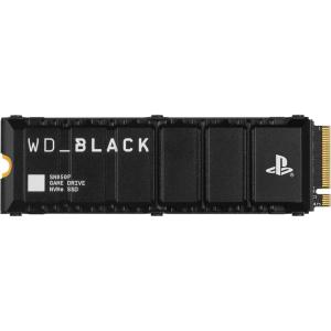 imageWDBLACK 1TB SN850P NVMe M2 SSD Officially Licensed Storage Expansion for PS5 Consoles up to 7300MBs with heatsink  WDBBYV0010BNCWRSN1TB