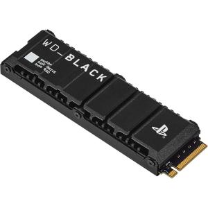 imageWDBLACK 1TB SN850P NVMe M2 SSD Officially Licensed Storage Expansion for PS5 Consoles up to 7300MBs with heatsink  WDBBYV0010BNCWRSN4TB