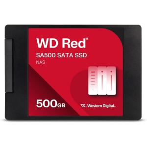 imageWestern Digital 2TB WD Red SA500 NAS 3D NAND Internal SSD  SATA III 6 Gbs M2 2280 Up to 560 MBs  WDS200T1R0B257mm SSD