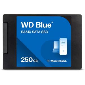 imageWestern Digital 4TB WD Blue SA510 SATA Internal Solid State Drive SSD  SATA III 6 Gbs 25quot7mm Up to 560 MBs  WDS400T3B0A250GB