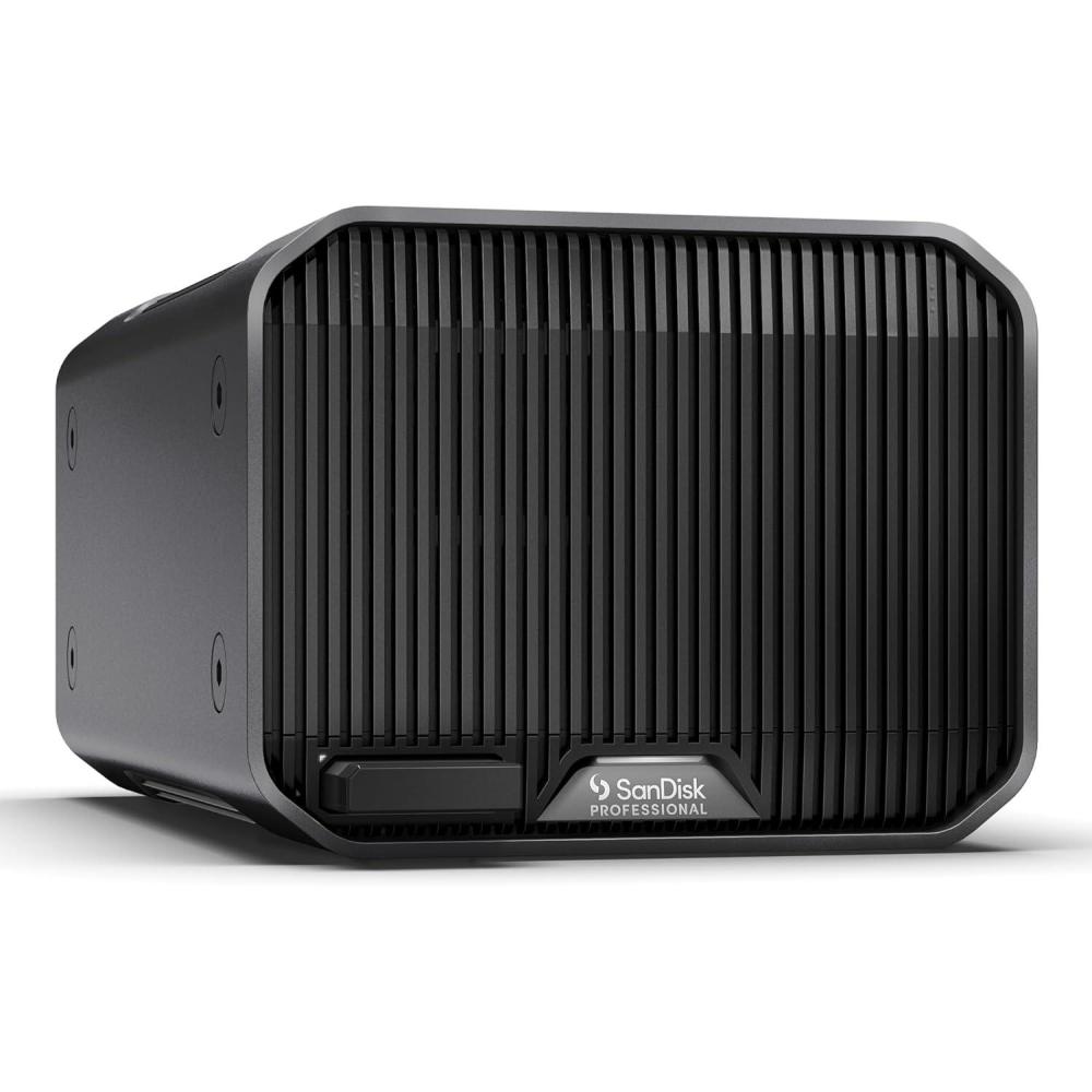 imageSanDisk Professional 12TB GRAID Mirror  External HDD RAID with Redundancy Thunderbolt 3 USB 10Gbps 7200RPM Ultrastar Hard Drive Up to 250MBs Read in RAID 1  SDPHH2H012TNBAAD16TB
