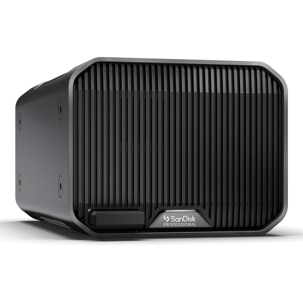 imageSanDisk Professional 12TB GRAID Mirror  External HDD RAID with Redundancy Thunderbolt 3 USB 10Gbps 7200RPM Ultrastar Hard Drive Up to 250MBs Read in RAID 1  SDPHH2H012TNBAAD48TB