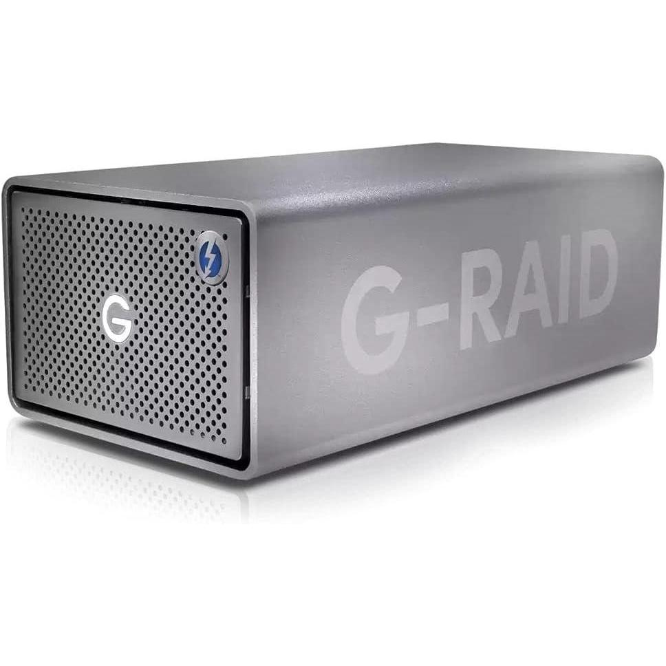 imageSanDisk Professional 12TB GRAID Mirror  External HDD RAID with Redundancy Thunderbolt 3 USB 10Gbps 7200RPM Ultrastar Hard Drive Up to 250MBs Read in RAID 1  SDPHH2H012TNBAAD40TB