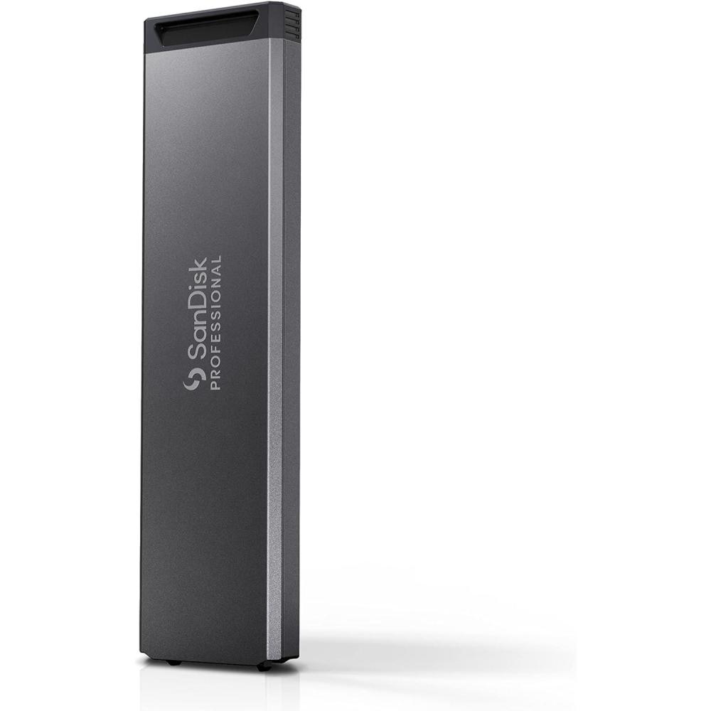 imageSanDisk Professional 1TB PROBlade Transport  Portable and Modular NVMe SSD Up to 2000MBs USBC USB 32 gen 2x2 Solid State Drive  SDPM2NB001TGBANDSSD Mag