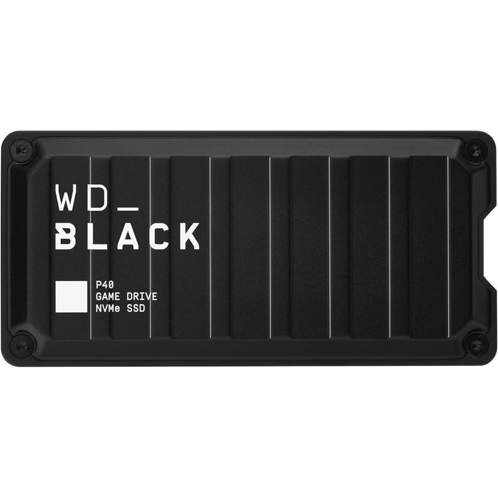 imageWestern Digital 2TB P40 Game Drive SSD  Up to 2000MBs RGB Lighting Portable External Solid State Drive  Compatible with Playstation Xbox PC ampamp Mac  WDBAWY0020BBKWESN500GB