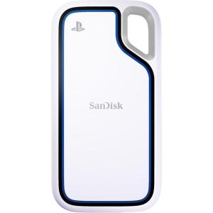 imageSanDisk 2TB Extreme Portable SSD Officially Licensed for PlayStation 5 Console and PC  up to 1000MBs USBC USB 32 Gen 2 Drop Protection  External Solid State Drive  SDSSDE62P2T00G251TB