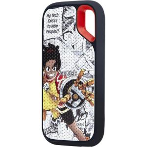 imageSanDisk 4TB Extreme Portable SSD  Up to 1050MBs USBC USB 32 Gen 2 IP65 Water and Dust Resistance Updated Firmware  External Solid State Drive  SDSSDE614T00G25Afrofuturism Edition