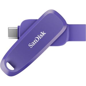 imageSanDisk 512GB Phone Drive for Android  The 2in1 USB for Smartphones Tablets and Computers  Thumb Drive with USB TypeC and TypeA Connectors Purple Opulence  SDDDC6512GG46POPurple Opulence