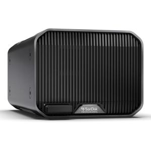 imageSanDisk Professional 12TB GRAID Mirror  External HDD RAID with Redundancy Thunderbolt 3 USB 10Gbps 7200RPM Ultrastar Hard Drive Up to 250MBs Read in RAID 1  SDPHH2H012TNBAAD44TB