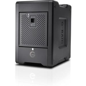 imageSanDisk Professional 24TB GRAID Shuttle 4  EnterpriseClass 4Bay External Hard Drive Thunderbolt 3 and USBC Transportable Hardware RAID  SDPH34H024TNBAAB48TB