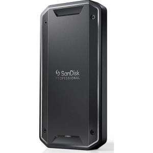 imageSanDisk Professional 2TB PROG40 SSD  Up to 3000MBs Thunderbolt 3 40Gbps USBC 10Gbps IP68 dustWater Resistance External Solid State Drive  SDPS31H002TGBC1D exFAT Version1TB