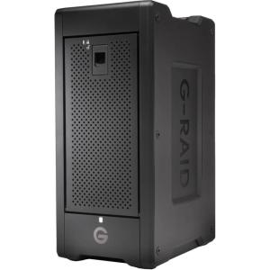 imageSanDisk Professional 96TB GRAID Shuttle 8  Transportable EnterpriseClass 8Bay External Hard Drive Thunderbolt 3 and USBC Hardware RAID Up to 1900MBs Read  SDPH48H096TNBAAB160TB