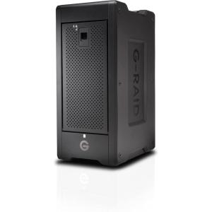 imageSanDisk Professional 96TB GRAID Shuttle 8  Transportable EnterpriseClass 8Bay External Hard Drive Thunderbolt 3 and USBC Hardware RAID Up to 1900MBs Read  SDPH48H096TNBAAB208TB