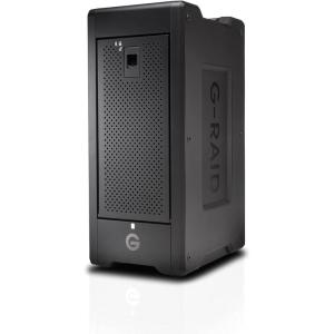 imageSanDisk Professional 96TB GRAID Shuttle 8  Transportable EnterpriseClass 8Bay External Hard Drive Thunderbolt 3 and USBC Hardware RAID Up to 1900MBs Read  SDPH48H096TNBAAB192TB